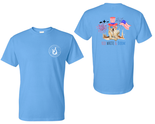 Red White & Boom Short Sleeve Tee