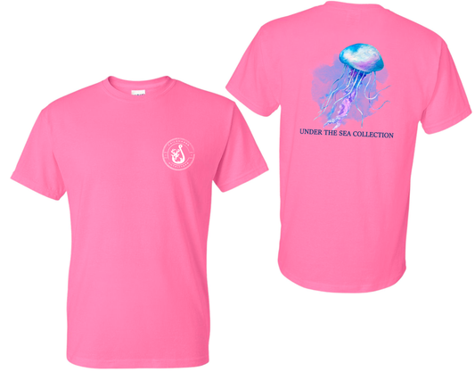 Under the Sea Jelly Fish Short Sleeve Tee