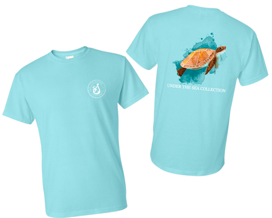 Under the Sea Turtle Short Sleeve Tee